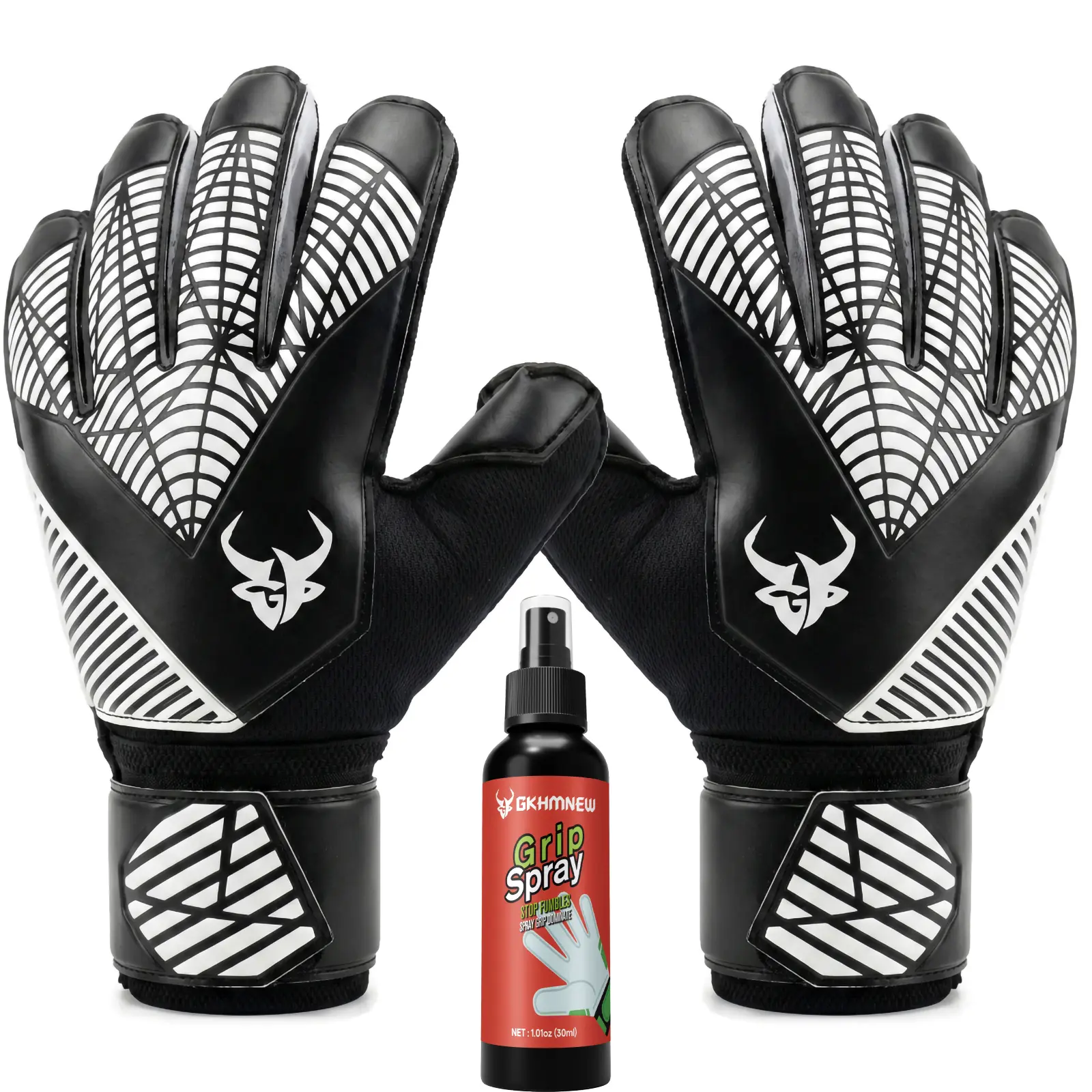 Soccer Goalkeeper Gloves for Kids Boys Children Youth Adult Football Goalie Gloves with Strong Grips Soccer Goalkeeper Gloves for Kids Boys Children Youth Adult Football Goalie Gloves with Strong Grips