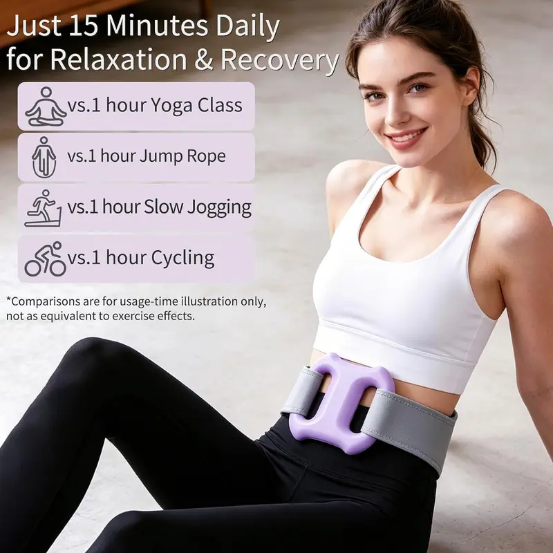 Multifunctional Fascia Ring Massager, Portable Deep Tissue Myofascial Release Yoga Ring Tool for Post-Workout Recovery, Ease Muscle Knots, Leg Back Shoulder Tension & Soreness, Fascia Release Tools, Deep Tissue Muscle Massagers
