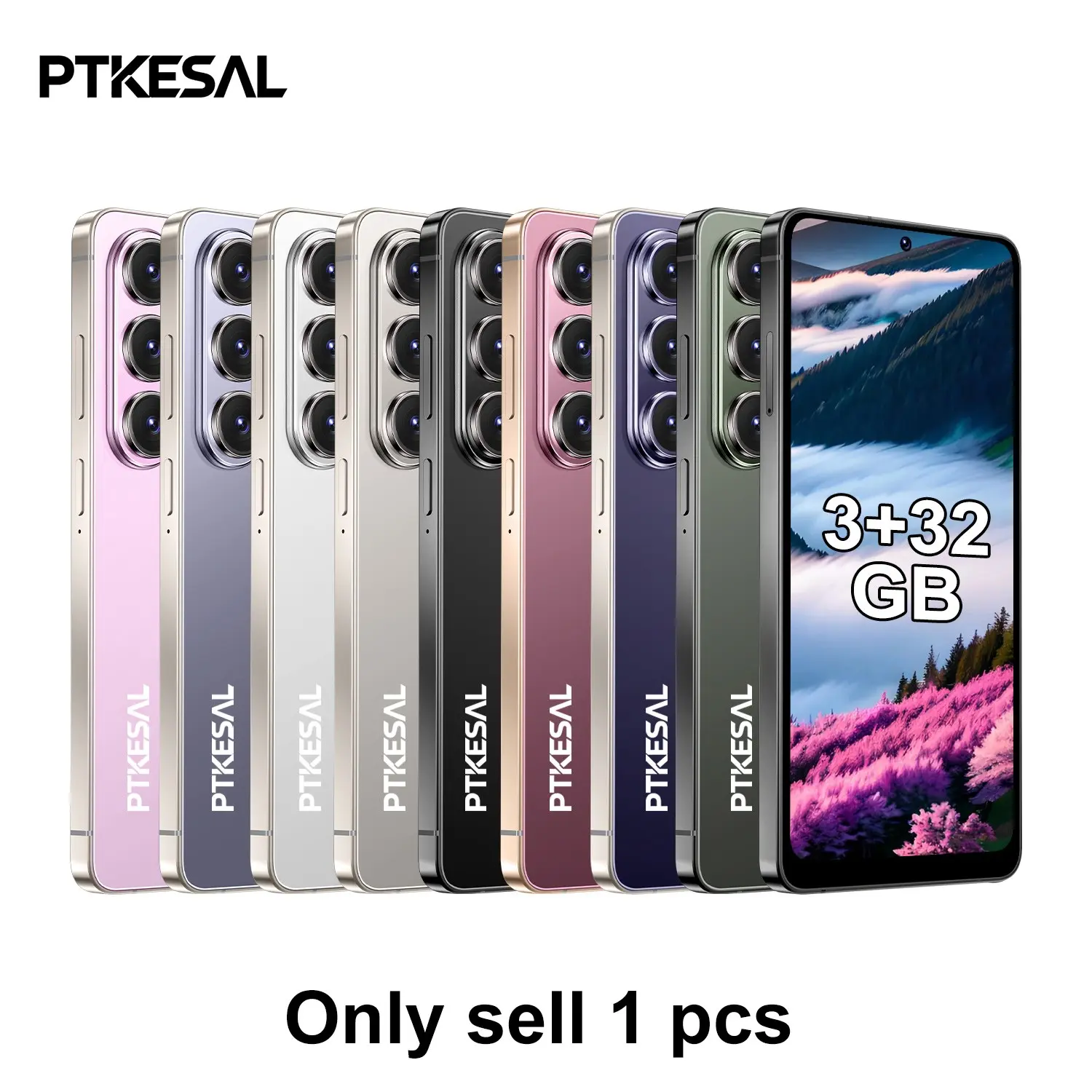 Ptkesal S26 Ultra Smartphone, 4g Network, 6.75-Inch HD Display, 3gb+32GB RAM, Dual Sim, Android 12.0, 4100mah Battery, WiFi, Bluetooth-compatible, GPS