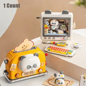 Loz Mini Building Blocks, Creative Cartoon Appliances Set, Retro Computer, Nostalgic Childhood Memories, Perfect Gift for All Ages