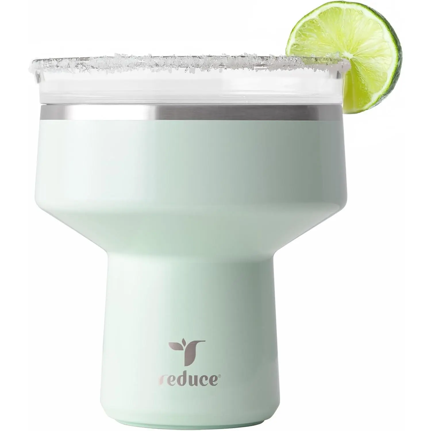 REDUCE Saltini 16oz Margarita Tumbler - Insulated Cocktail Glass with Lid