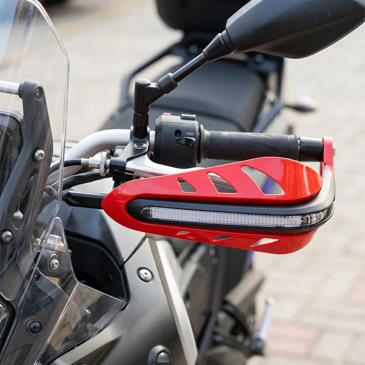 1 Pair Universal Motorcycle Grips 7/8" High-Quality Motorcycle Handlebar Guards Universal Fit For Honda XR XL XLR 200 250 350 400 500 600 Off-Road Motorcycles Motorcycle Grips Motorcycle Parts