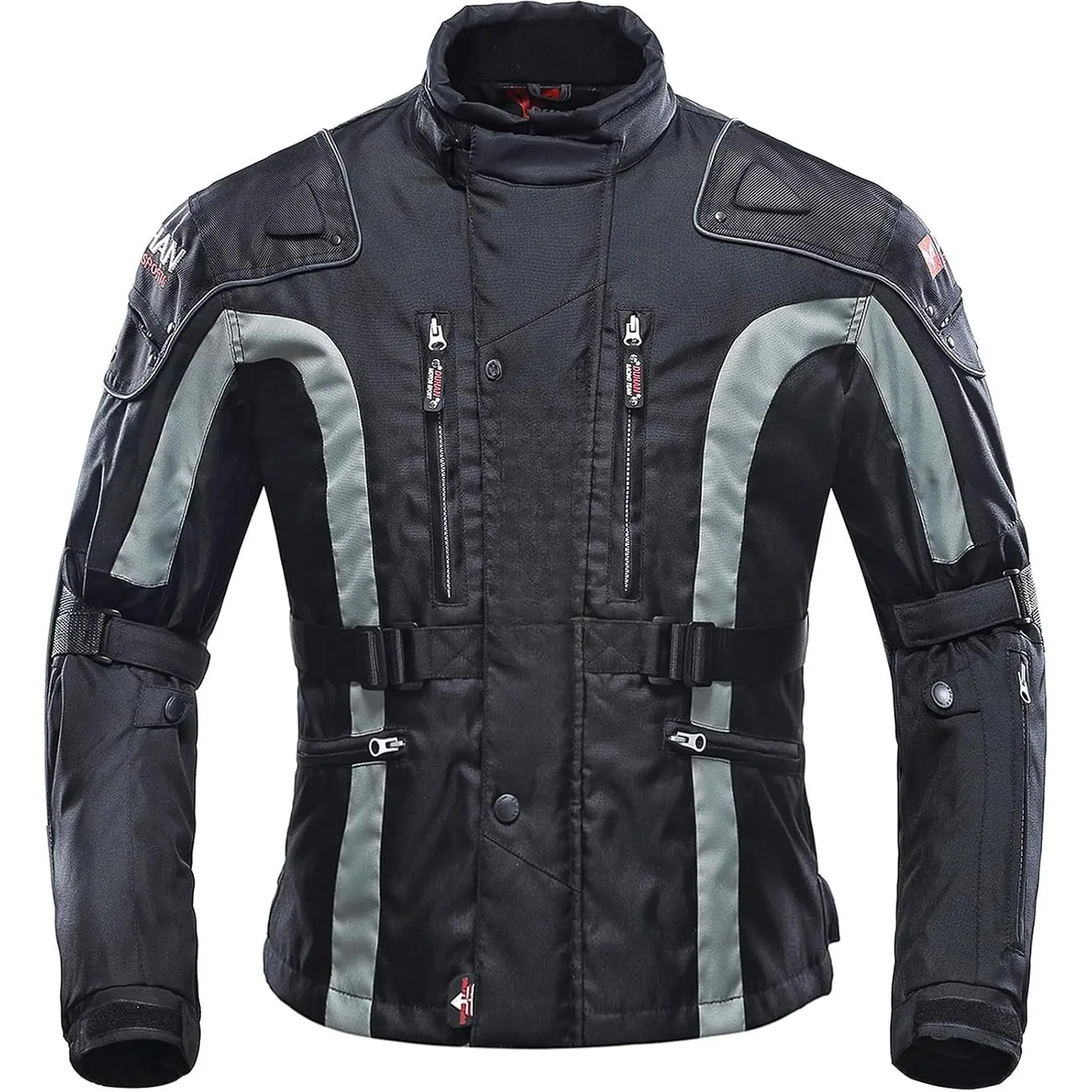 -  Jacket for Men Armor CE Level 1 Certified Windproof 600D Oxford Riding Jacket for Adventure