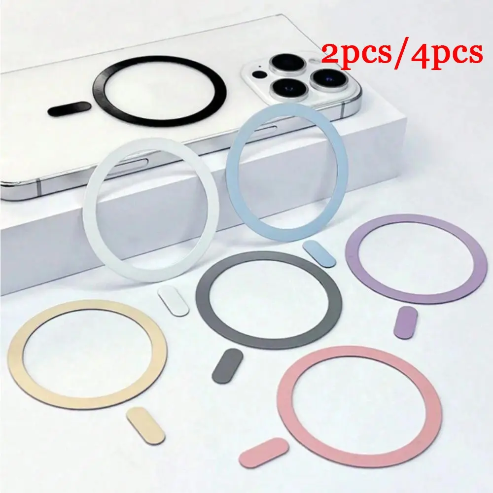 Strong Magnetic Ring, Smartphone Ring – Compatible with MagSticker Magnetic Rings – Magnetic Ring Stand for MagMagnetic Wireless Charger Case, Phone Holders Apple 17/16/15/14 Pro Max, Samsung Galaxy, and Android Devices, Mobile Accessory