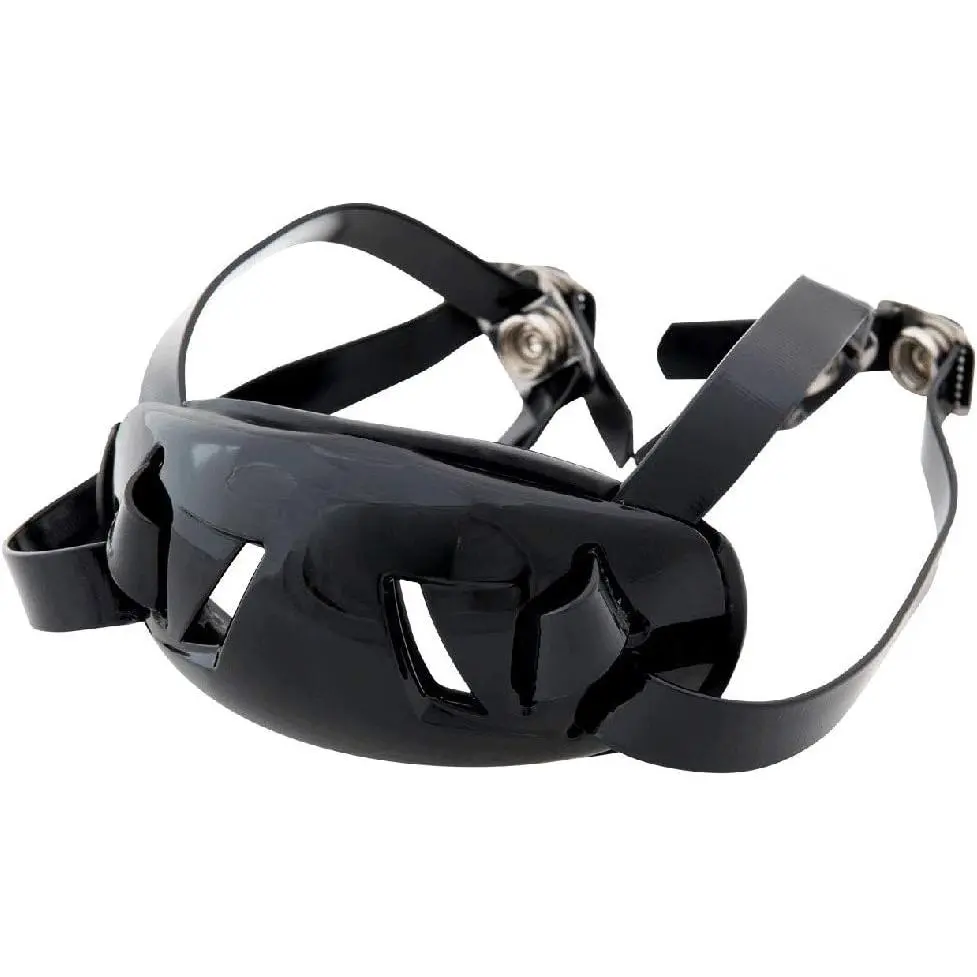 Football Shell Chin Strap Sports Accessory - Protective Gear with Reinforced Shell, Durable Design, and Adjustable Fit