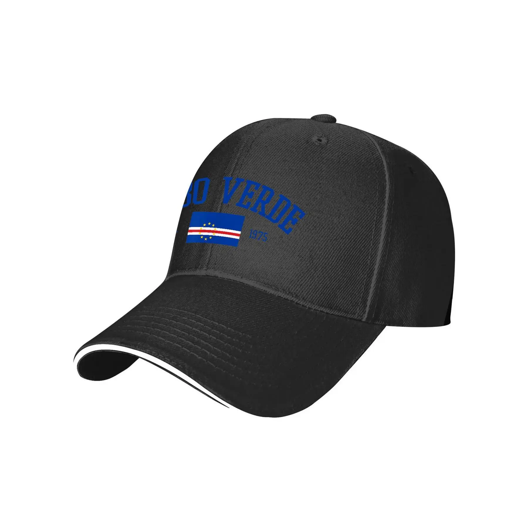Cabo Verde Flag Cabo Verdean Funny Awesome Graphic Baseball Cap Hats Popular Baseball Cap Funny Hats