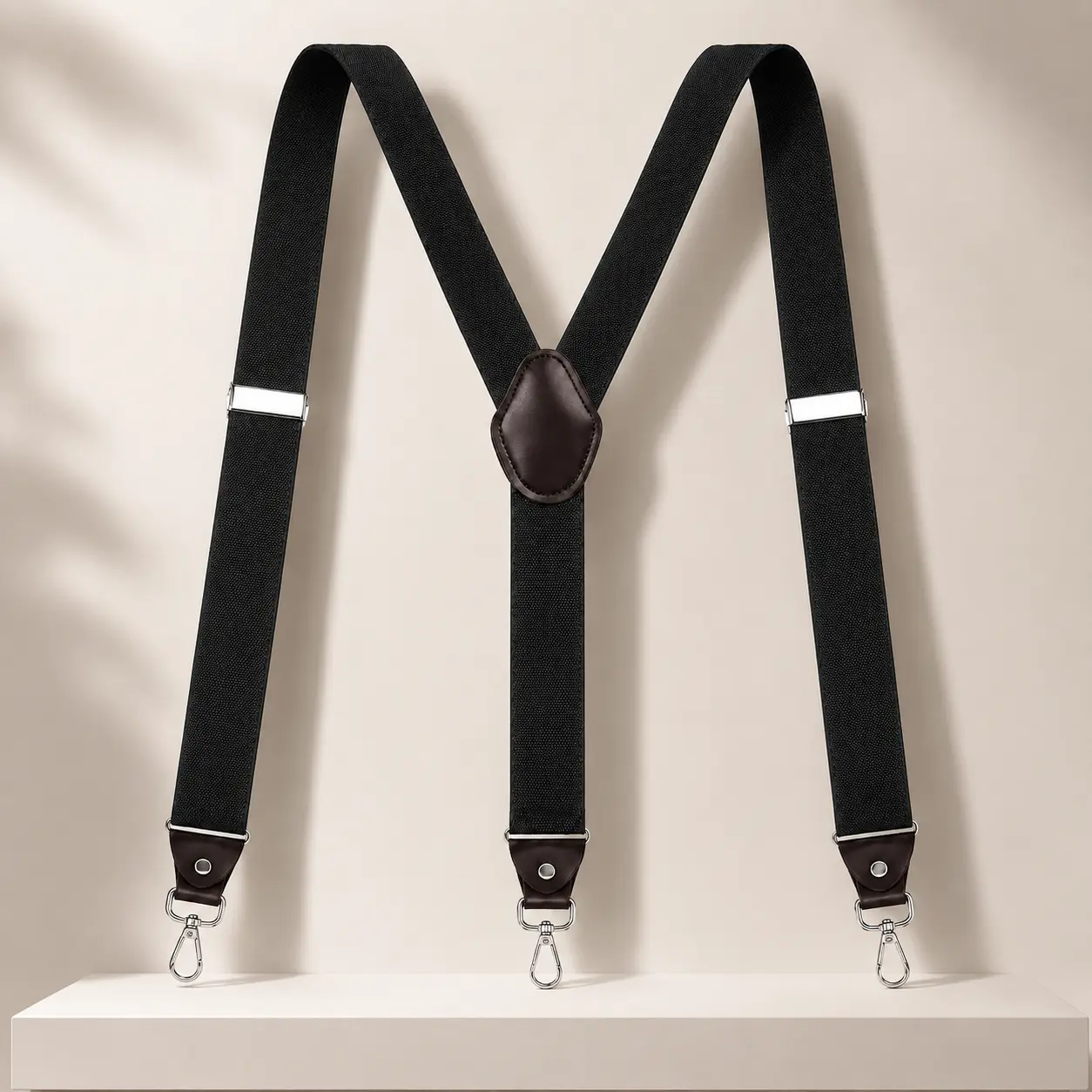 Elastic Adjustable Suspenders for Men and Women, Y-Back Heavy Duty Suspenders, Work Pants and Casual Clothing