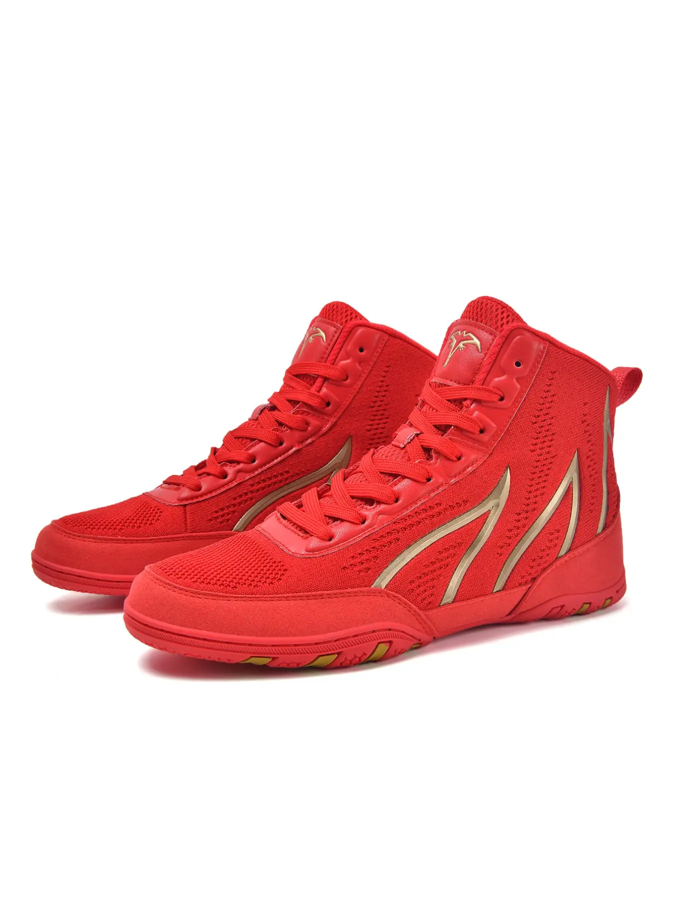 Men's Training Shoes and Sports Shoes, Trendy Fashion Anti-Slip Durable Boxing Wrestling Shoes, Ideal for Various Sports Training Scenarios