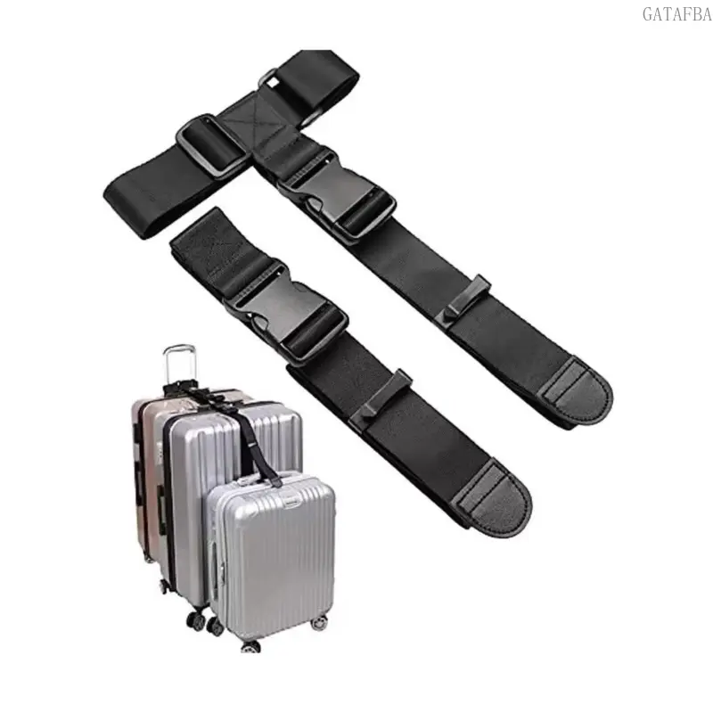 PP Plain Adjustable Durable Luggage Strap - Universal Suitcase Connecting Belt, All Seasons Essential Sports & Outdoor Travel Accessory for Travelers, Universal Connecting Belt, No,back to school,back to school haul