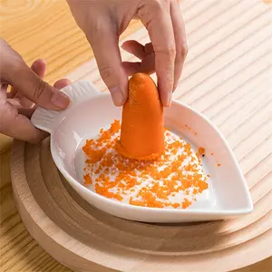 1pc Ceramic Ginger Grater, Kitchen Utensil for Grinding Ginger and Garlic, Ideal for Making Fruit Purees in the Kitchen, Utensils For Kitchen