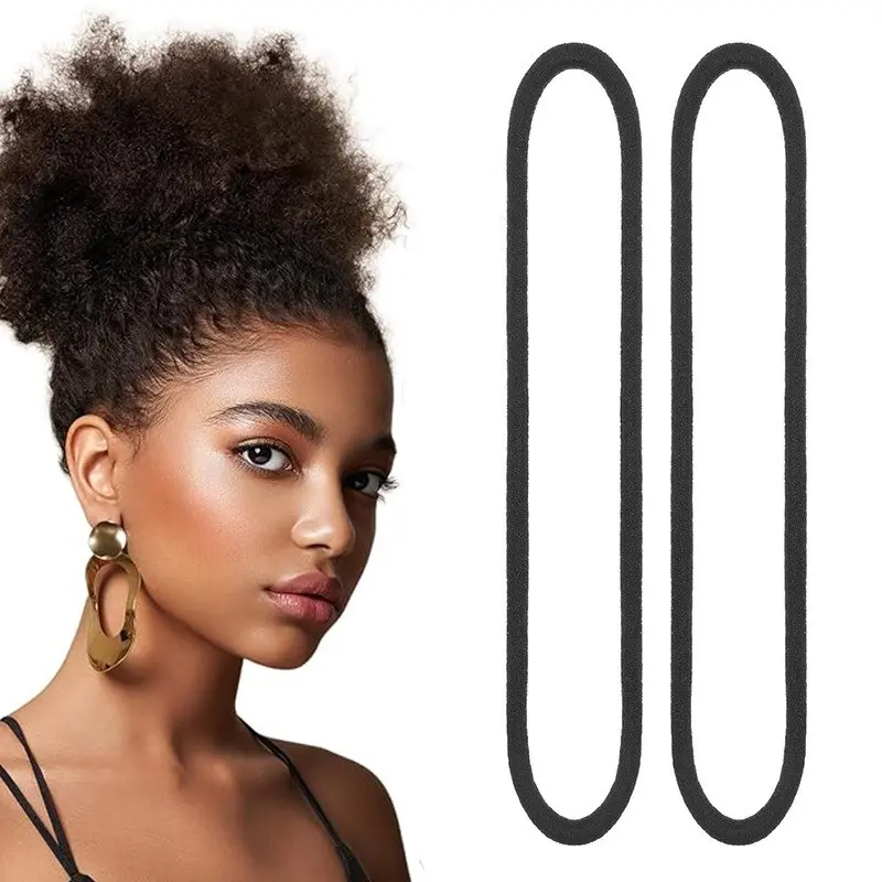10/20/30 Pack Extra Long 35cm Hair Ties, High Elasticity Rubber Bands, Invisible Ponytail Holders, Bulk Quantity Available, Stretchy Tie Band, Ponytail Accessories