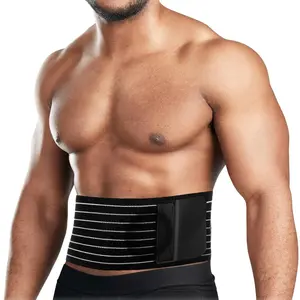 Umbilical Hernia Belt for Men and Women, Abdominal Binder with Hernia Support Pad, Post-Surgical Belly Band Belly Wrap Belt, Stomach Wrap for Comfort and Recovery