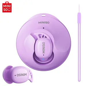 MINISO In-ear Design Wireless Earphone, Noise-isolating Sleep Earphone, BT 5.4 Wireless Earbuds, Sleep Monitoring Personal Alarm Clock Earbuds for Side Sleeping, Audio