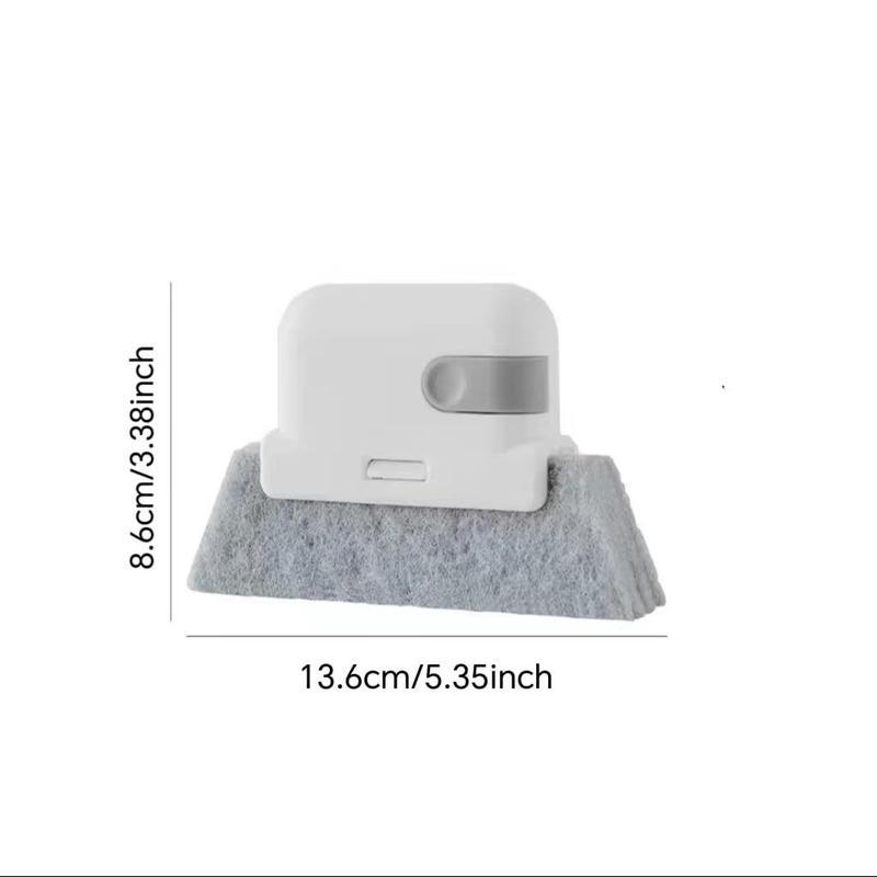 Window Track Cleaning Brush, Portable Handheld Multi-Functional Cleaner, Door Gap Rail Tool, Home Essential, Household Cleaning Set, House Cleaning Tools