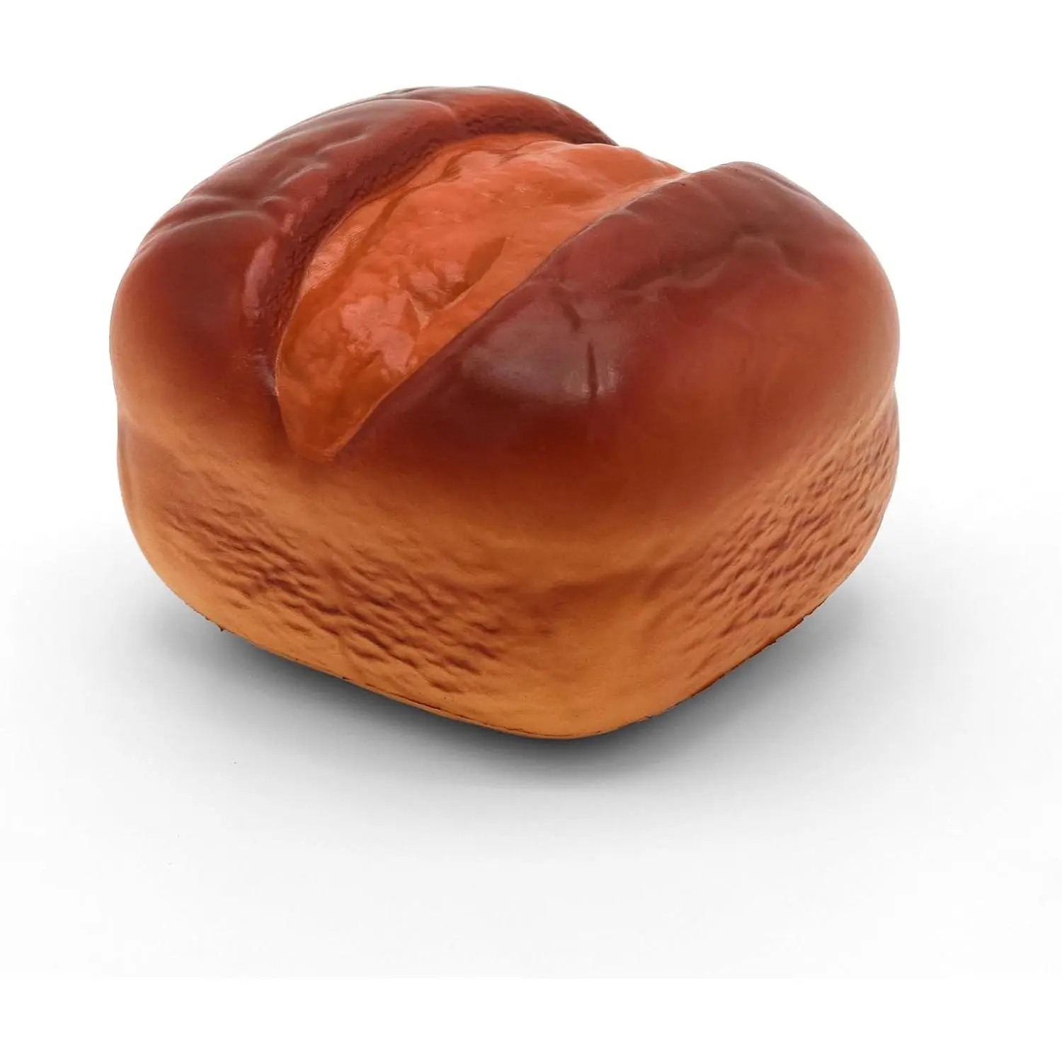 Jumbo Cracked Chocolate Bread Squishy Toy, Whimsy Oddly Satisfying Scented Stress-Relief Fidget Toy for 12 Years Above, Anime & Manga Themed with Beautifully Detailed Bread Design