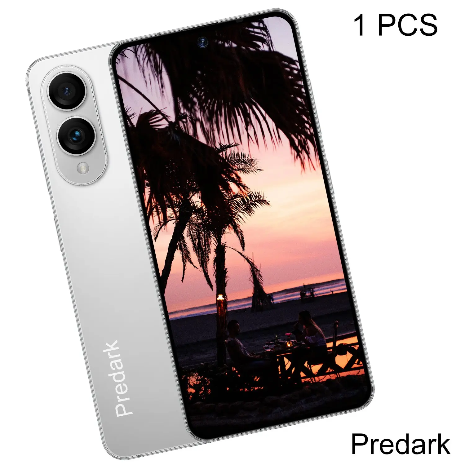 Predark 7.2 Inch Large Screen Smartphone, 4+32g RAM Storage, Dual Camera, 4300mah Battery, Octa-Core Processor, Android 12, Dual Sim