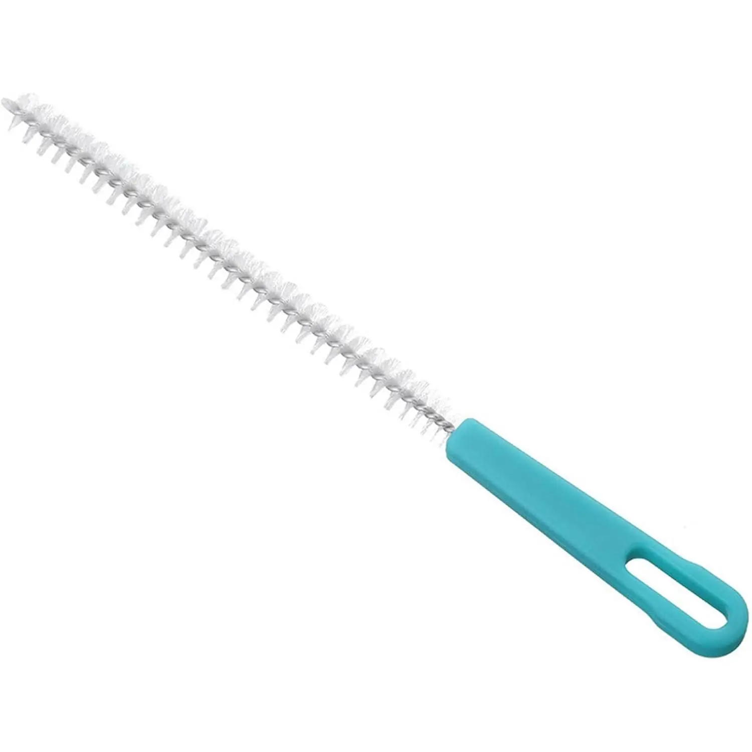 Strw Brush, Te Pot Spout Brush Lotus Root Hole Brush Sippy Cup Brush Extr Long Nylon Thin Brush for Wshing Glss Silicone Metl Strws Tubes Brush Sewer Drin Brush