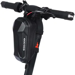 EVA Handlebar Scooter Bag, Waterproof Shockproof Design with Large Opening, Electric Scooter Accessory