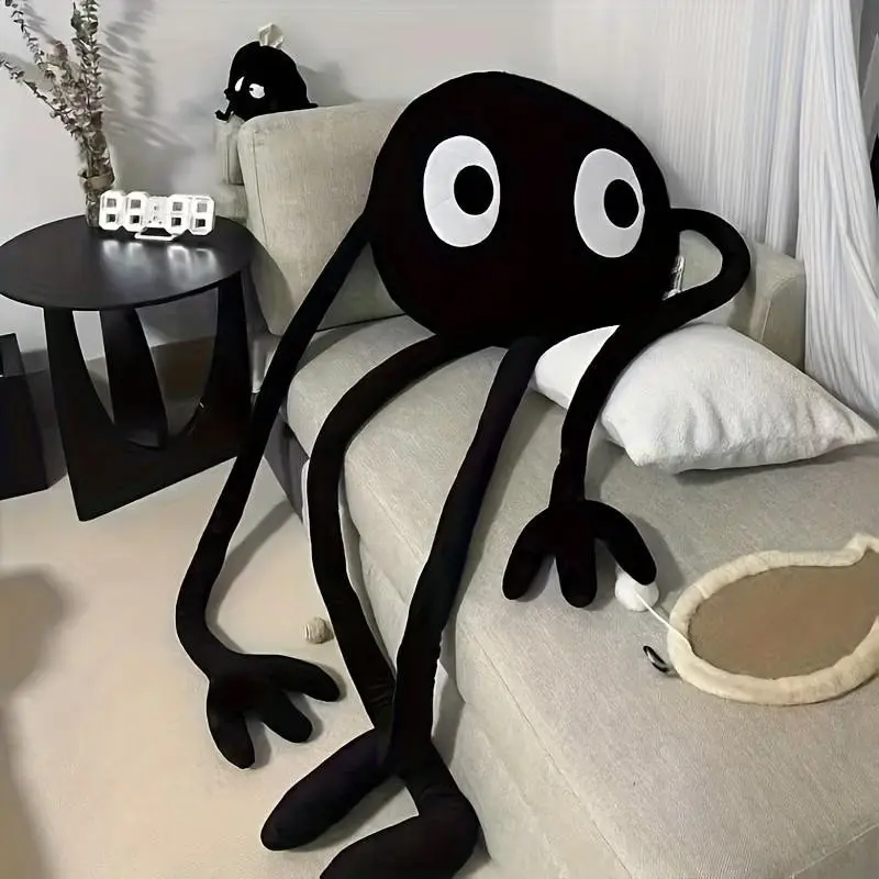 Giant Long Limbs Plush Creature Doll, 3 Sizes 120cm/173cm/90cm, Spooky Gothic Stuffed Pillow, Soft Cuddly Gift, Halloween Birthday Gift