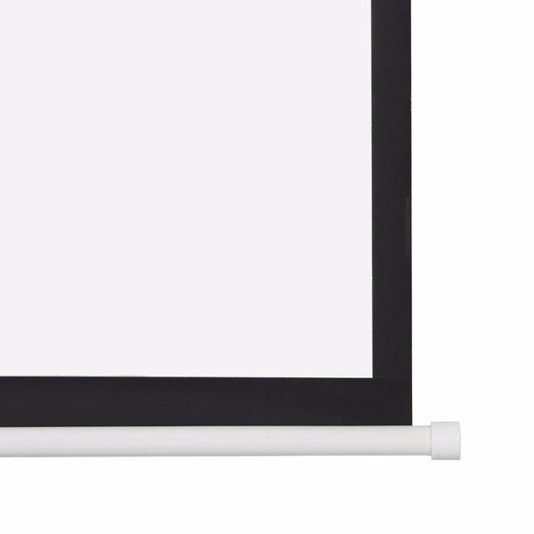 100" 4:3 80"*60" Motorized Projector Screen with Remote Control, Matte White Viewing Area, Ceiling/Wall Mountable, Silent Operation for Home Theater, Office, Classroom 100" 4:3 80"*60" Motorized Projector Screen with Remote Control, Matte White Viewing Area, Ceiling/Wall Mountable, Silent Operation for Home Theater, Office, Classroom