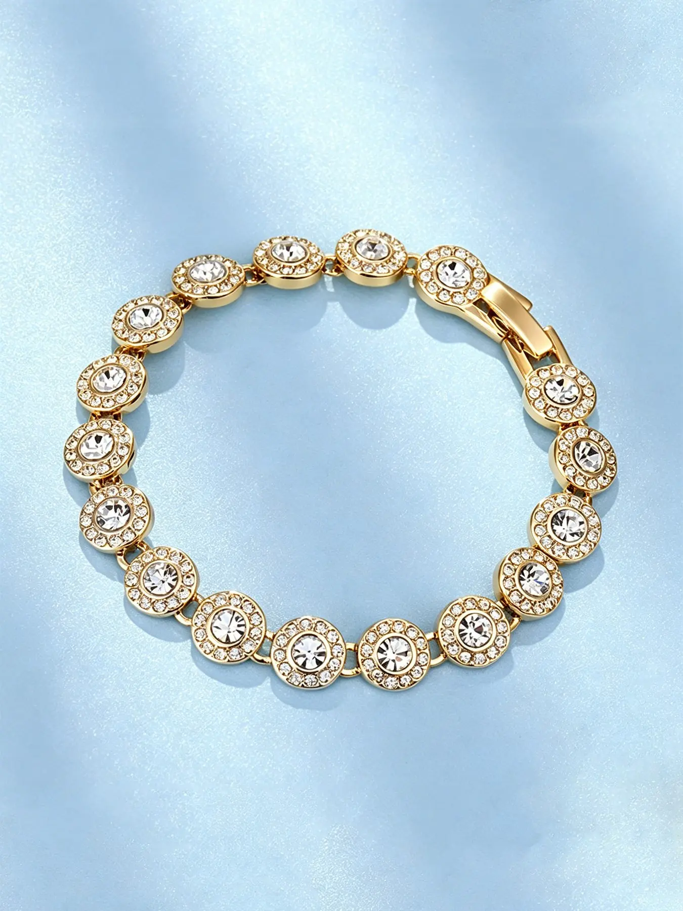 2026 Fashion Jewelry New Arrival Angel Bracelet, Bracelet Style, High-Quality Tennis Crystal Necklace, Luxury Holiday Gift for Women, Beautiful Bracelets