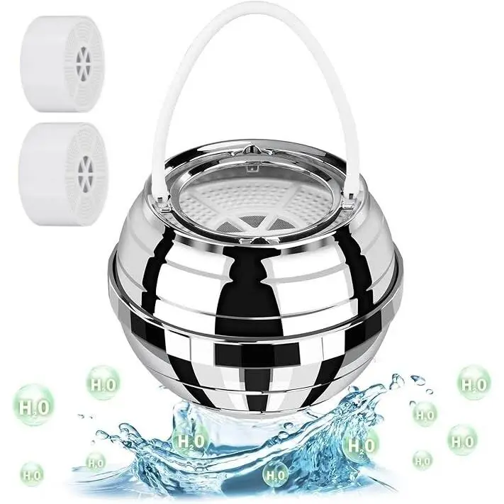 Tub Faucet Bath Water Filter with Overflow, Filtration System for Contaminant, Chlorine & Fluoride Removal, Hard Water Softener to Enhance Skin, Hair & Nail Health, Water Filtration System