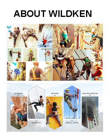 WILDKEN Tree Arborist Friction Saver Tree Climbing Cambium Saver Loop Belt Sling Retrievable Anchor 35.4 inch/43 inch