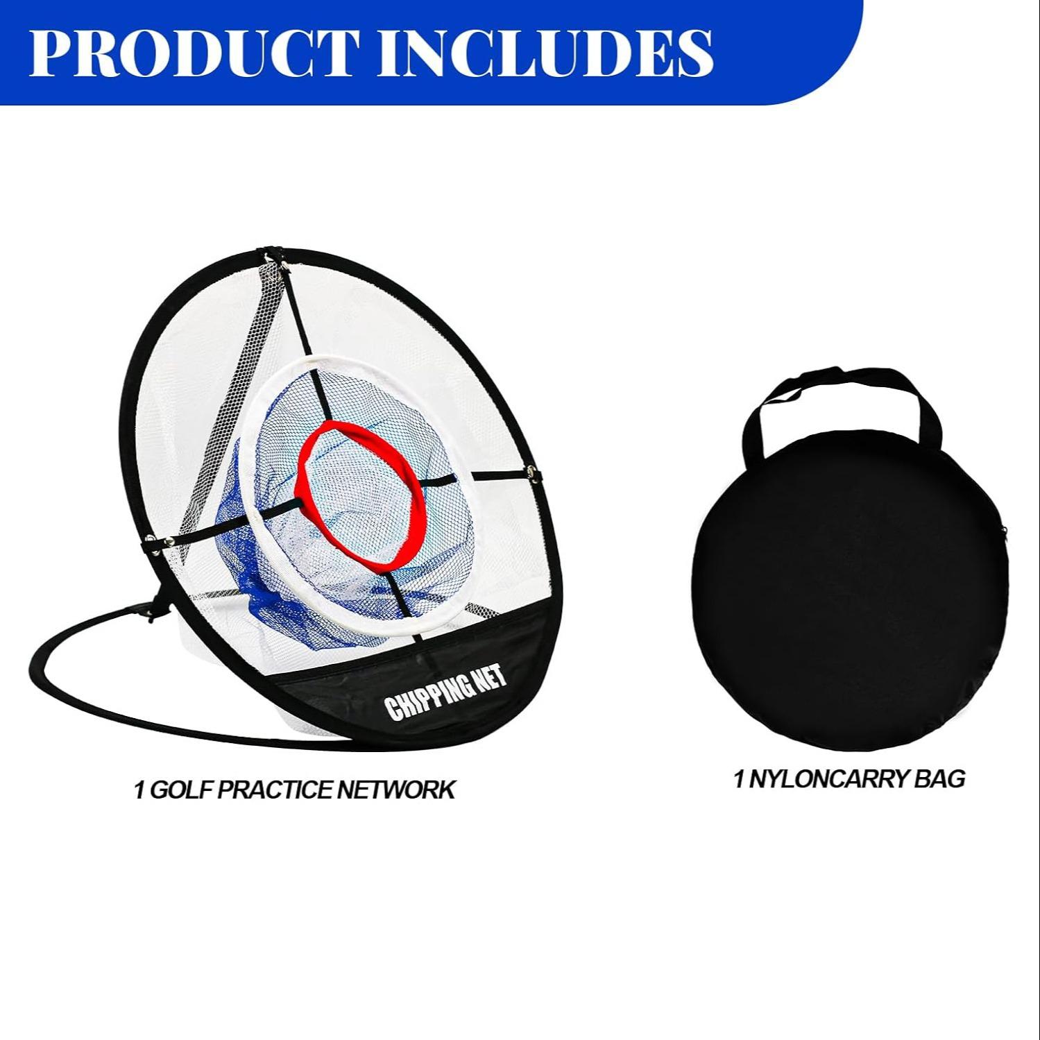 Golf Practice Net with Three-Layer Chipping Net Set, Portable Golf Target for Precision and Swing Training, Essential Golf Training Equipment, Golf Accessories, Golf Training Tool, Golf Training Accessory Golf Practice Net with Three-Layer Chipping Net Set, Portable Golf Target for Precision and Swing Training, Essential Golf Training Equipment, Golf Accessories, Golf Training Tool, Golf Training Accessory