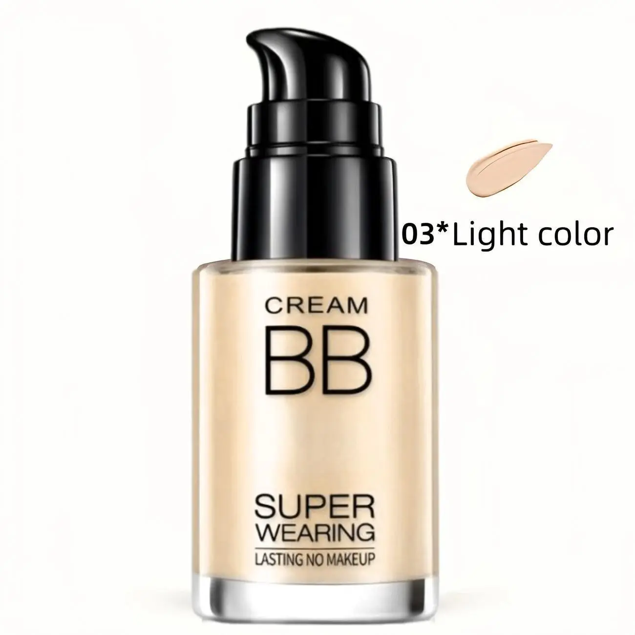 Bb Cream Liquid Foundation, Long-Lasting Flawless Perfect Makeup, Moisturizing Base, Medium Coverage, Matte Finish, Suitable for All Skin Types, Ideal Gift