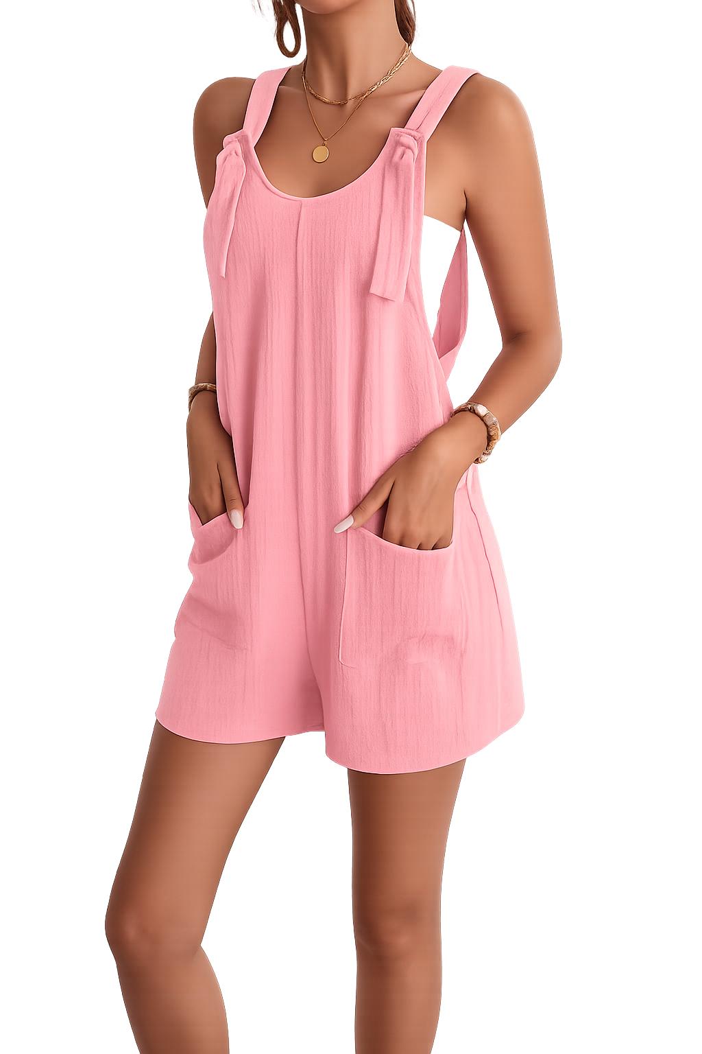 2026 Women's Summer Leisure Fashion Tank Top Short Pants Overall Skirt Bib Bottoms for Women