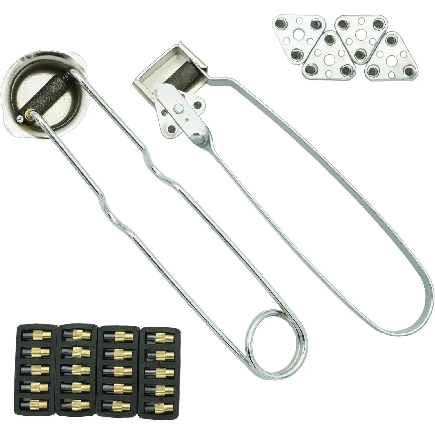 Striker Set, Single Spark  and Triple Flint  Striker, with Extra Flint Replacements,for Welding for Welding and