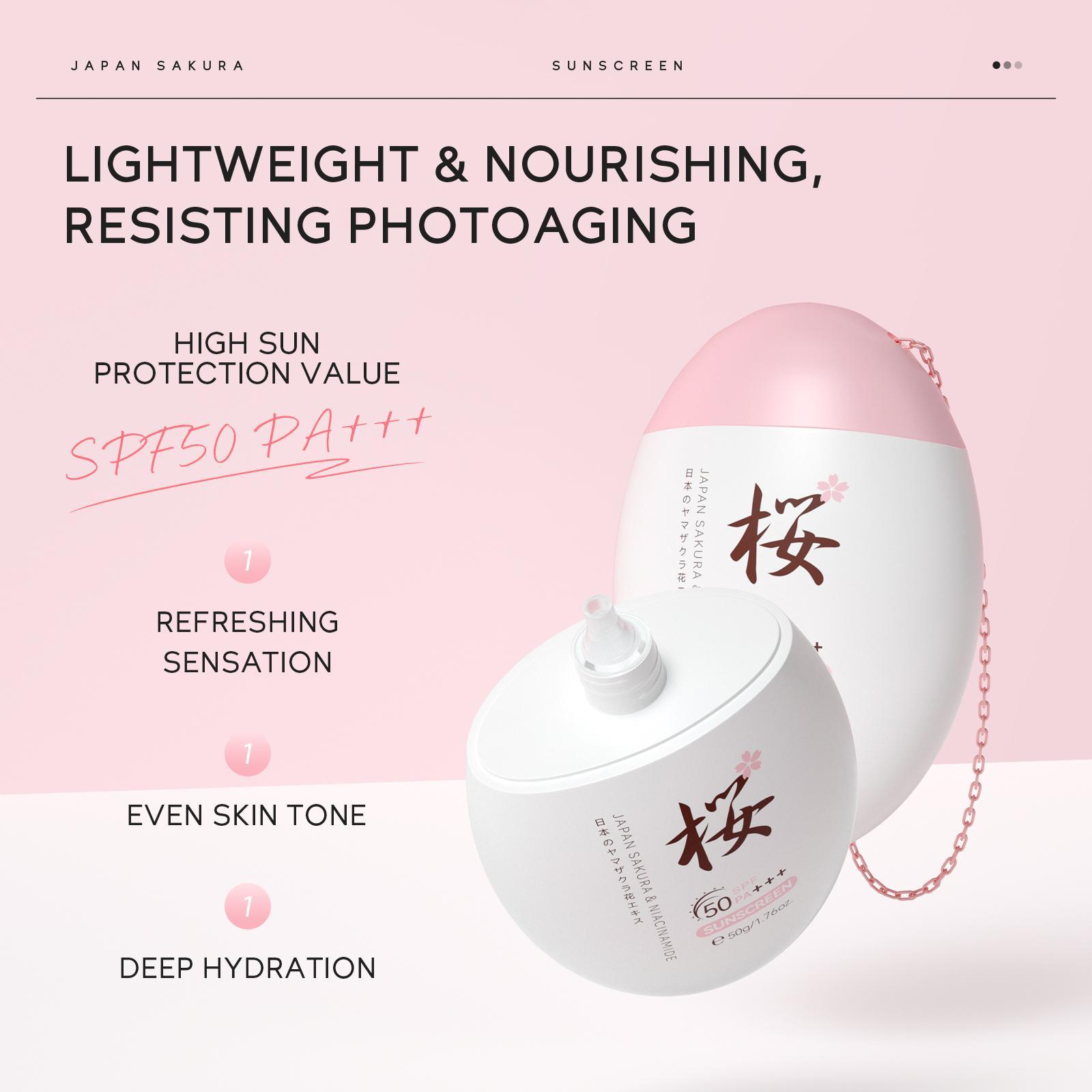 Sakura Skin Care Kit, 17pcs/set Toner & Cream & Sunscreen & Eye Cream & Makeup Bag & Experience Pack, Portable Skin Care Kit for Women, Moisturizing Set, Skin Care Sets