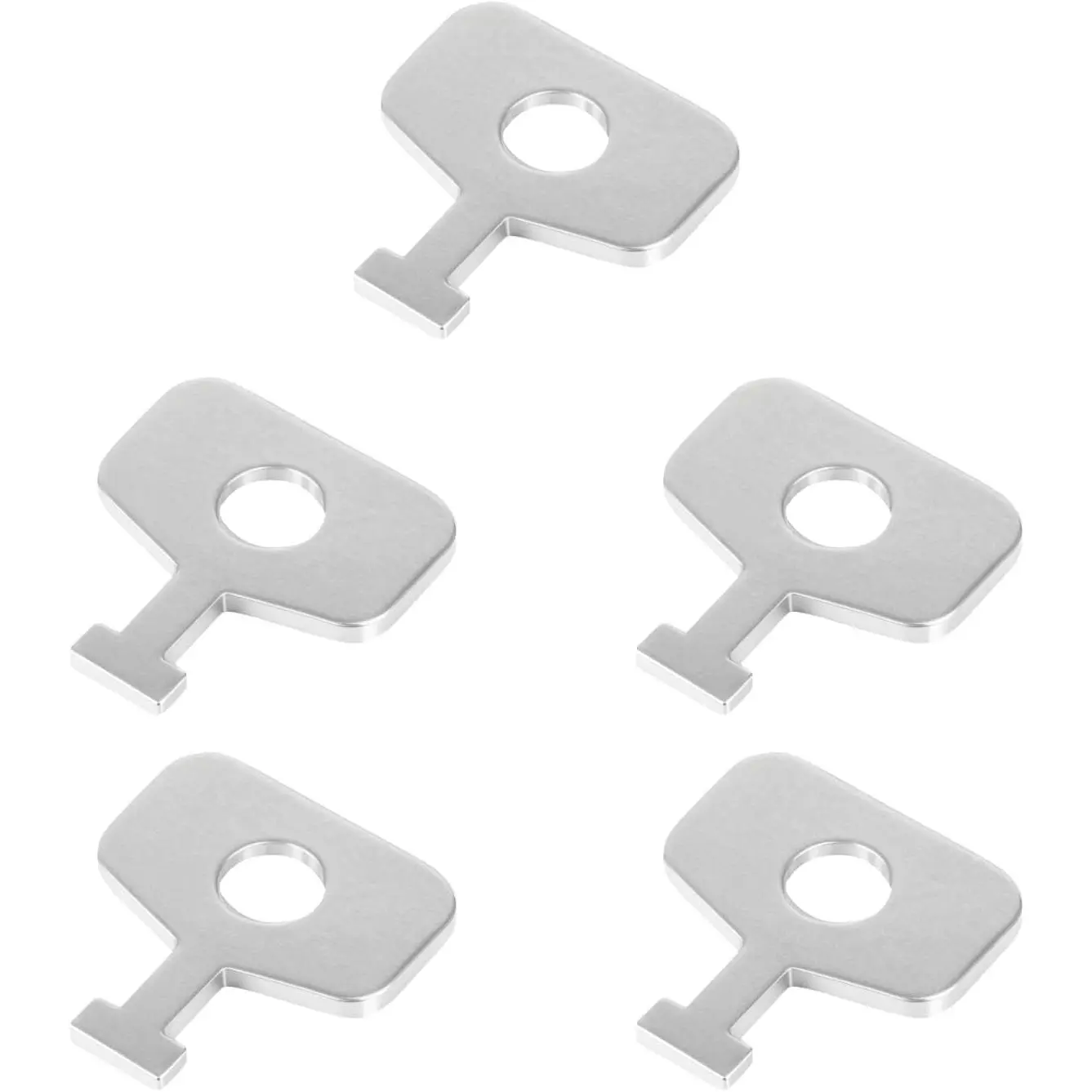 5-Pack 61-509  Release Key for Occupancy  Deadbolts | Stainless Steel Bathroom Door Key for Schlage B571 & for Falcon D271,Portable Bedroom Door Key  Unlocking Tool