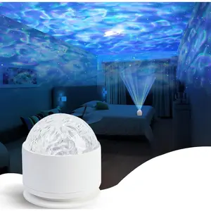 Calming Sensory Lights, Sensory Toys for Kids with Autism, Ocean Light Projector with 15 Color Patterns, Light Projects Water Ripple Effects onto Walls and Ceilings, Autism Toy,for Children and Adultsfidget toys