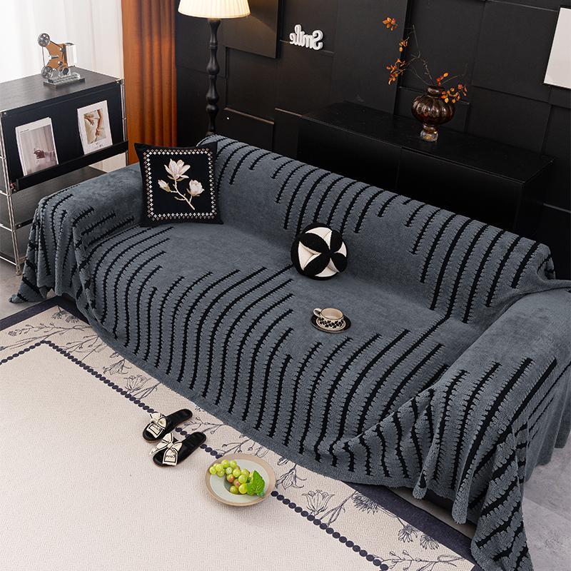 Plush Sofa Cover, Soft Comfortable Couch Protector, Couch Covers and Sofa Towel for Living Room, Bedroom, Hotel or Dormitory, Sofa Slipcover for Hmoe Decor