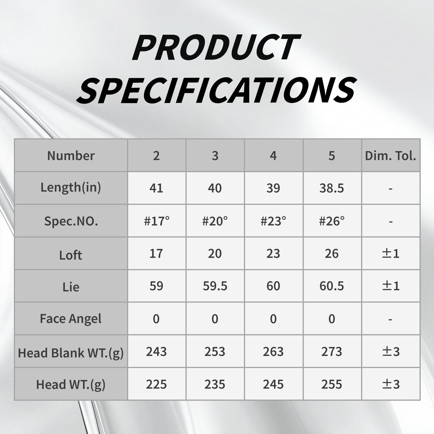 WUDAY Men's right hand Golf Hybrid Loft (17°/20°/23°/26°)| S/R Flex with Premium Rubber Grips and Carbon Fiber Shaft| Aerodynamic Design for Max Distance & Forgiveness Golf Equipment
