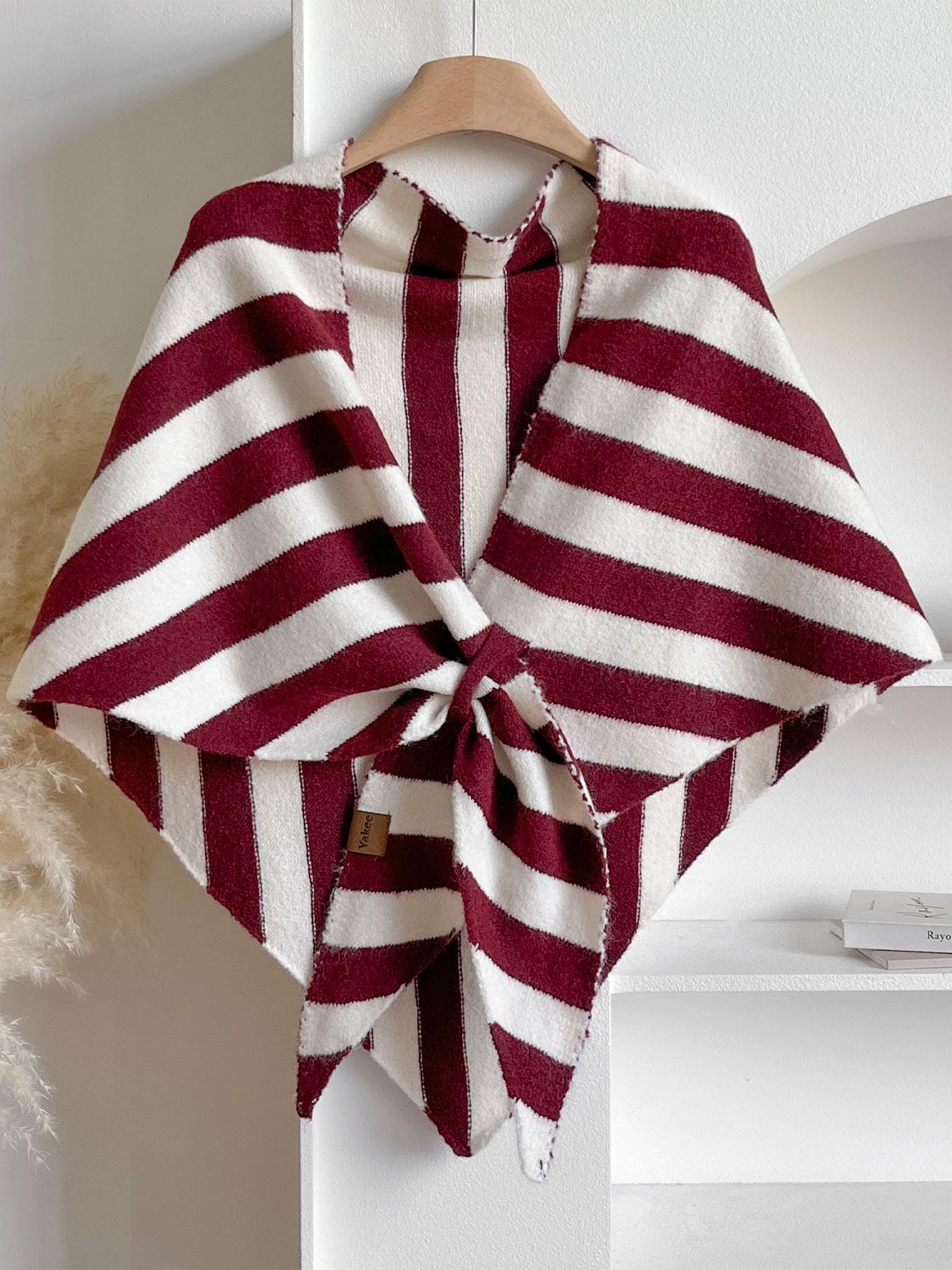 Women's Solid Color Scarf, Winter Casual Soft Comfortable Shawl, Fashion Unique Accessory, Daily Wear Scarf for Women, Trendy Solid Shawl, Soft Warm Shawl