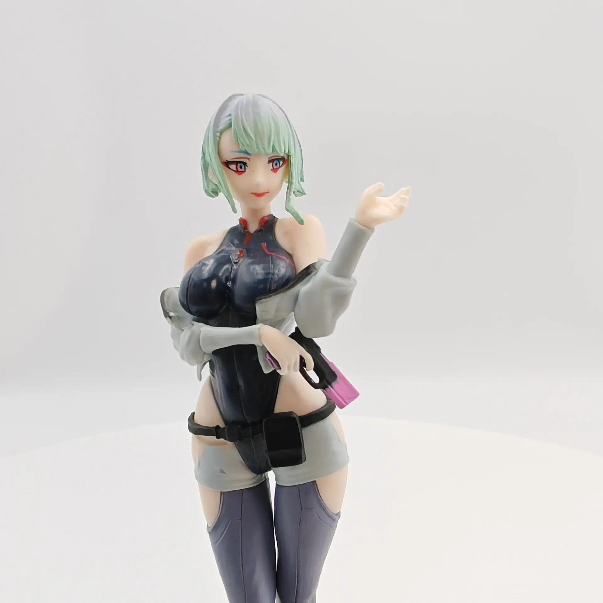 Game Anime Ko Cyberpunk Edgerunners Lucy Handmade Model Figure, Collectible Action Statue, Unique Gift for Fans