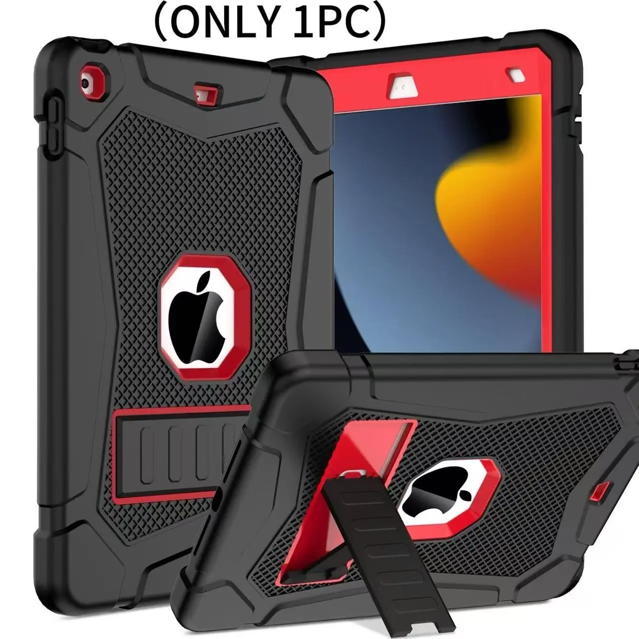 iPad 7/8/9th (10.2inch), 10/11th (10.9inch) Shockproof Tablet Case, Multi-Color Options, with Stand and Pen Slot, Protective Cover, Tablet Covers