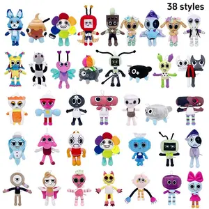 Cute Dandy's World Animation Home Decor Green Meow Pp Cotton Stuffed Children Friends Game Lovers Perfect Gifts Home Ornament Collection