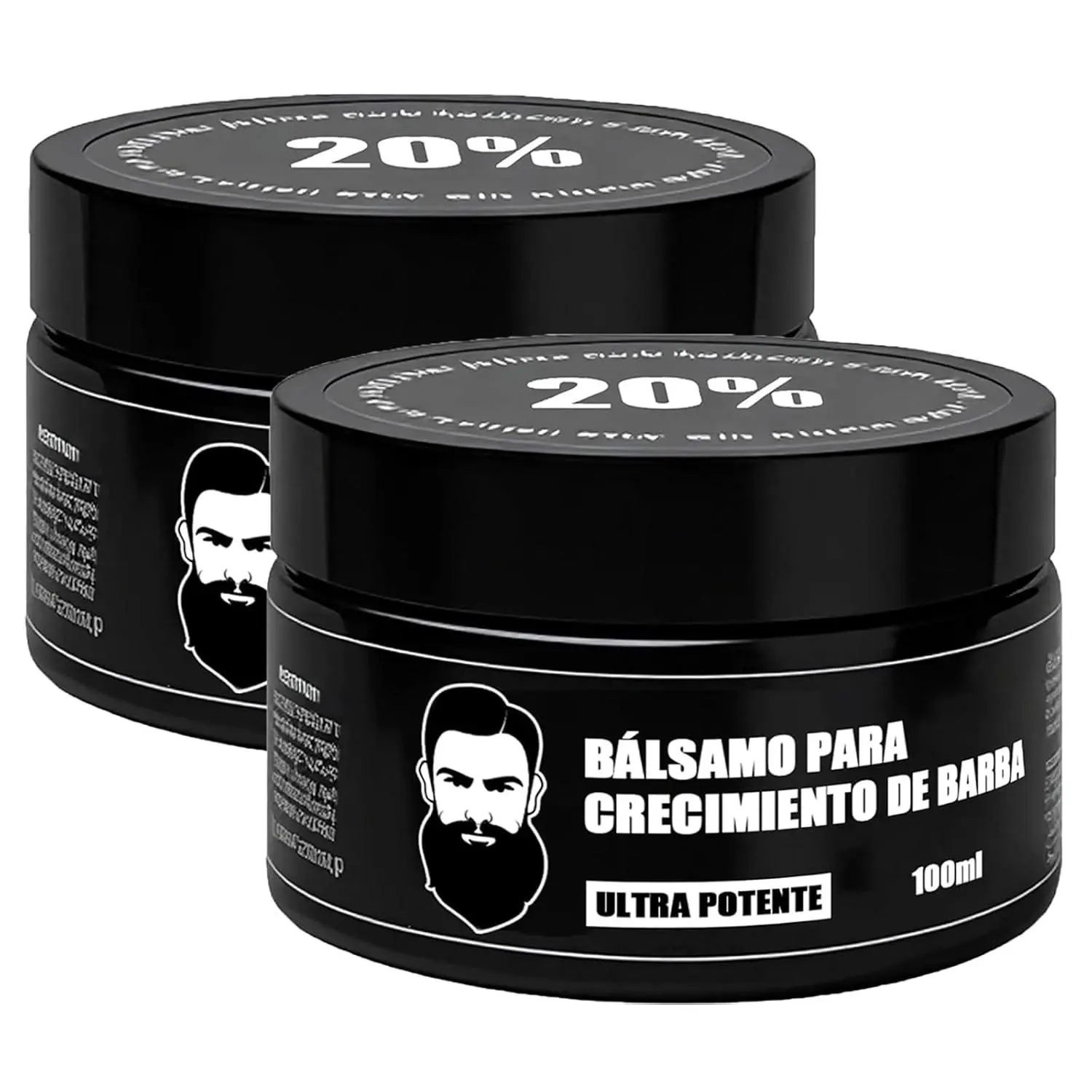 Beard Stimulant, Ultra Powerful Beard Growth Balm, Beard Cream, Beard Growth Balm, Thicker, Fuller Beard & Hair 100ml/3.5oz
