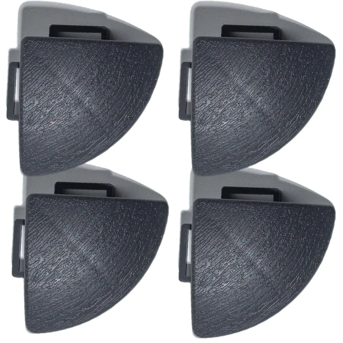 DIY Quick Deck Composite Deck Tiles Right-Angle and Corner  Trim, Made of high-Quality, high-Strength Plastic, Suitable for garages, patios, and Gardens. (DECK002)
