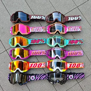 Motocross Goggles Outdoor Cycling Windproof Sunglasses UV Protection Riding Helmet Glasses Fashion Trend Sports Protective Eyewear Gift Motorcycle