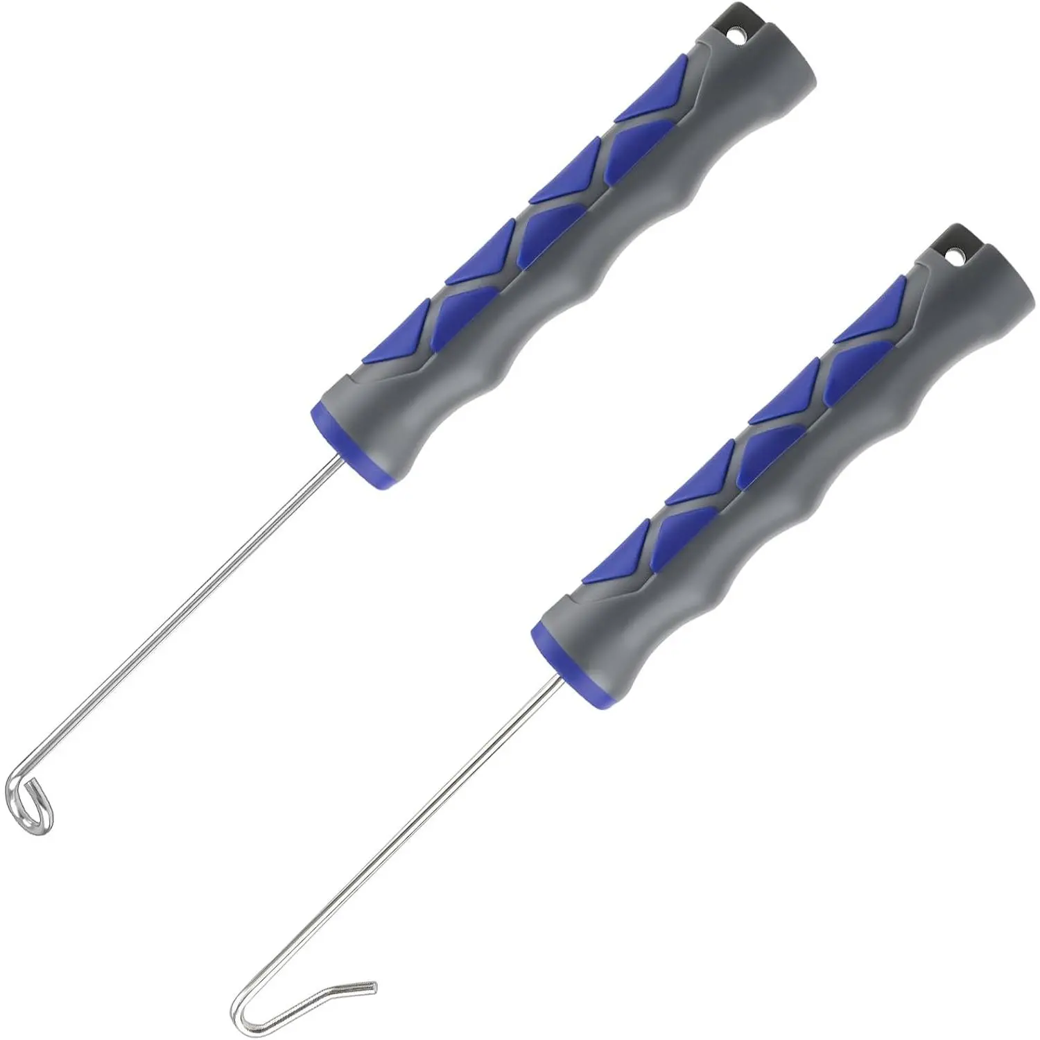 Hook Remover Tool: 2pack Portable Dehooker Tools Saltwater - 7inch Fish Hook Quick Removal Device with Anti-Lost Lanyard, No Slip  Design Handle  Accessories, XW21