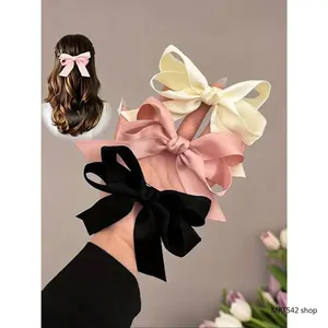 2026 Cute Bowknot Design Hair Clips, Pretty Bow, Super Cute Clips, Sweet Hair Accessories for Women & Girls, Bows for Hair, Minimalist Headwear Suitable for Thick Hair, Hair Clip Set