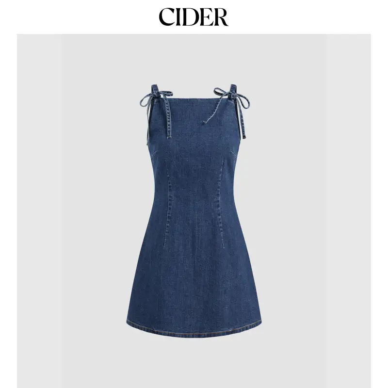 denim mini dress amazon black girl Color:School Blue Each Garment Is Unique elope dress Ivory, Off-White Wedding Dresses