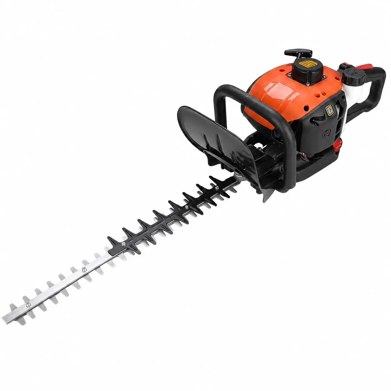 Gas Hedge Trimmers & Multi Tool Combo - 26CC Model with 24 In Dual Action Blade for Precise Trimming, 43CC 2-Cycle Unit with Pole Saw Attachment for Long Reach Garden Maintenance