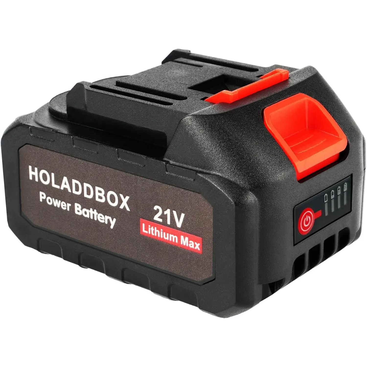 21V 4Ah Lithium Ion Battery for Chainsaw Cordless - 4.0 Ah Battery with LED Indicator, Compatible with 4 in/6 in Mini Electric Chain Saw, Leaf Blower
