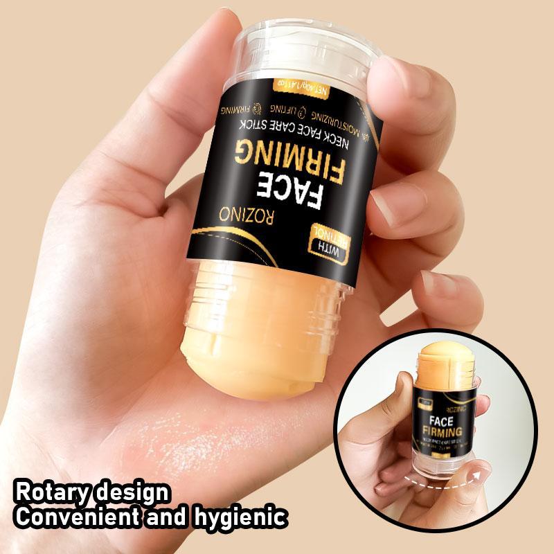 Retinol Firming Facial Moisturizer Care Stick, 40 g / 1.41 oz, Lifts & Reduces Wrinkles on the Face & Neck, Moisturizes & Nourishes, Reduces Fine Lines, Portable Design with Anti-Aging Ingredients