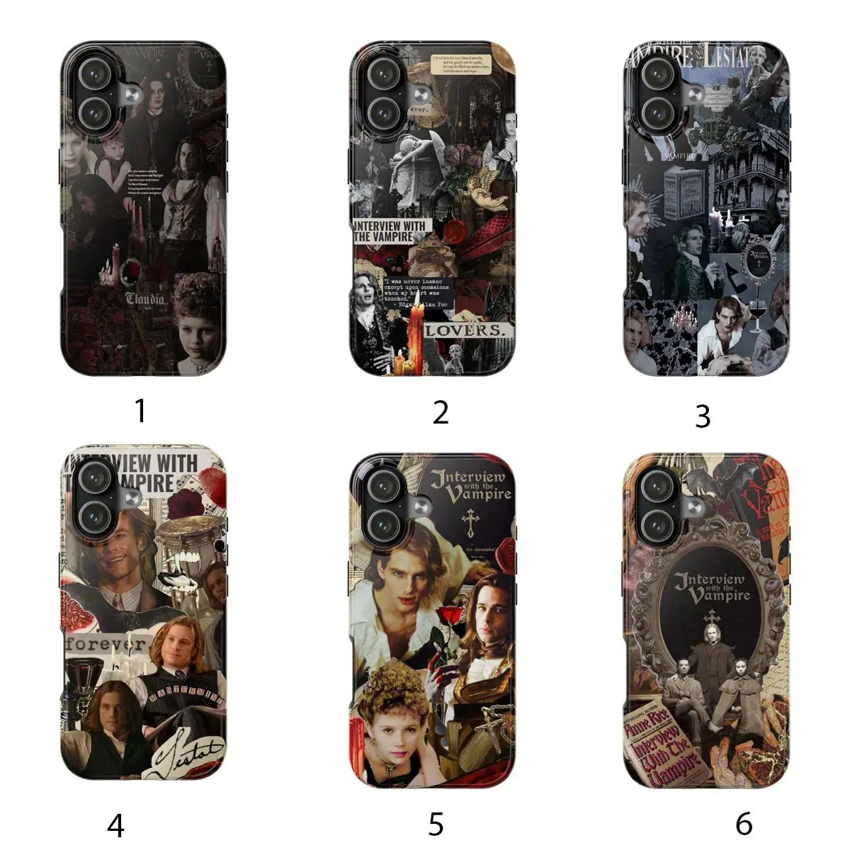 Interview with the vampire  Phone Case Suitable for iPhone 17-11 Pro Max/Plus and  Samsung Galaxy S23-25,Phone Accessories, Cute Phone Case, Fashion Case, Perfect Gift for Her/Him, Creative Dual Layer Case